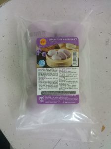 Bánh bao sữa nhân khoai môn CP 390g (6 chiếc)